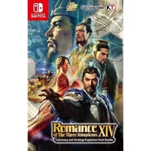 Romance of the Three Kingdoms XIV Diplomacy and Strategy Expansion Pack Bundle Nintendo Switch