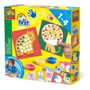 SES Creative Childrens My First Fingerprint Paint Art Activity Set