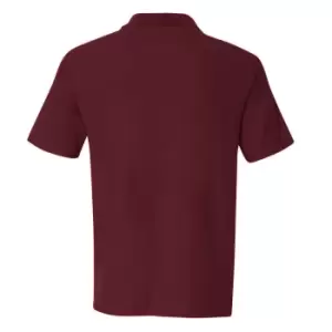 Duke Mens D555 Grant Kingsize Pique Polo Shirt (6XL) (Maroon)