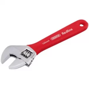 Draper Soft Grip Adjustable Wrench, 150mm, 19mm Capacity