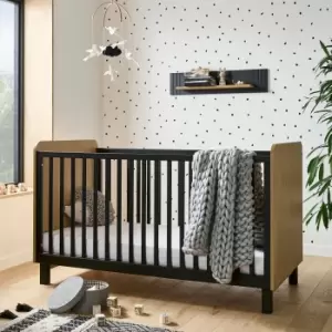 CuddleCo Rafi Cot Bed Black