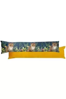 Willow Fox Digitally Printed Velvet Draught Excluder Cover