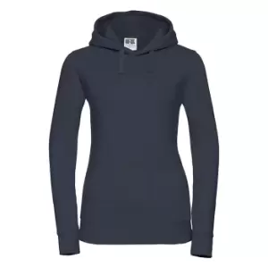 Russell Womens Premium Authentic Hoodie (3-Layer Fabric) (XS) (French Navy)