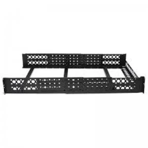 StarTech 2U Fixed 19" Adjustable Depth Universal Server Rack Rail