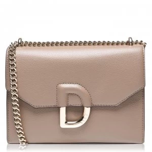 DKNY Logo Flap Over Bag - DUNE DUN