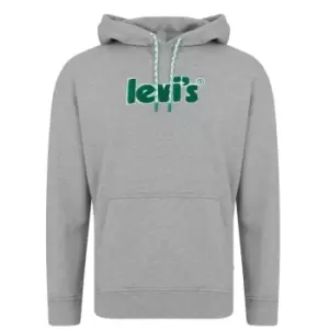 Levis Levis Applique Poster Hoodie - Grey