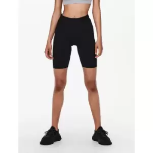 Franci Cotton Cycling Shorts with High Waist