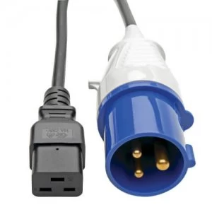 Tripp Lite IEC 309 to C19 Heavy Duty Extension Cord 16A 250V 16 AWG 10