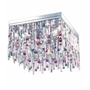 Kolarz Prisma Crystal Ceiling Light 16 Light Chrome