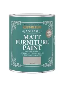 Rust-Oleum Matt Finish 750 Ml Furniture Paint - Grey Tree