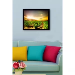 SC1086 Multicolor Decorative Framed MDF Painting