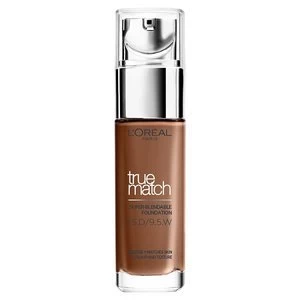 LOreal True Match Foundation 9.5D/W Mahogany