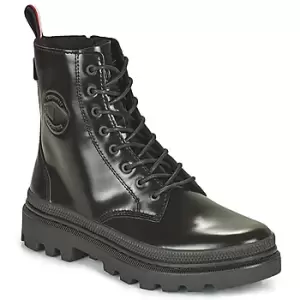 Palladium PALLATROOPER womens Mid Boots in Black,4,5,5.5,6.5,7,8,9,9.5,10.5