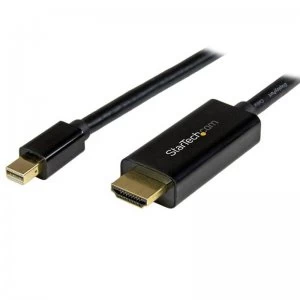 StarTech Mini DisplayPort to HDMI Converter Cable - 2M