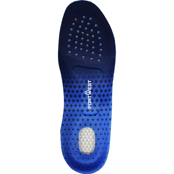 Portwest Ultimate Comfort Insoles FC81BLUL Colour: Blue