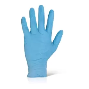 Nitrile disp glove pf blue xl - Blue - Blue - Click