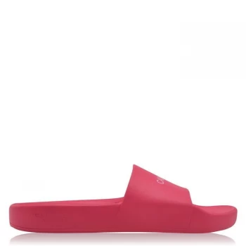 Calvin Klein Logo Slides Junior - Pink TZK