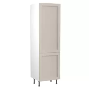 KitchenKIT Shaker 60cm Tall Unit - Matt Light Grey