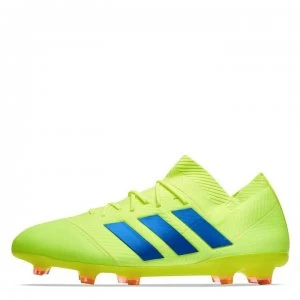 adidas Nemeziz FG Football Boots - SolYellow/Blue