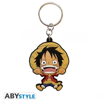 One Piece - Luffy Sd PVC Keyring