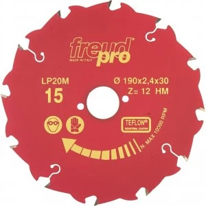 Freud LP20M Wood Cutting Circular Saw Blade 235mm 24T 30mm