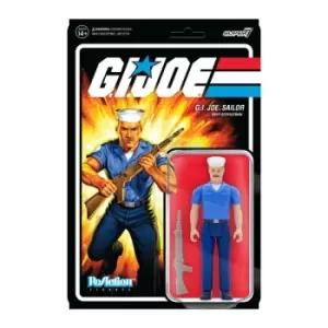 G.I. Joe Wave 2 Blueshirt Moustache Pink Reaction Figure