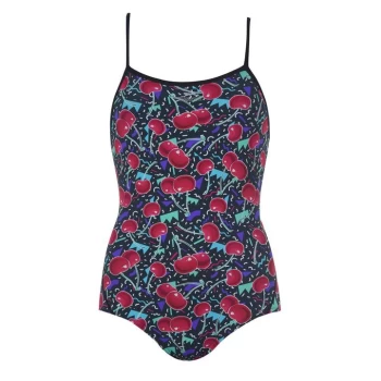 Slazenger Bound Back Swimsuit Junior Girls - Multi