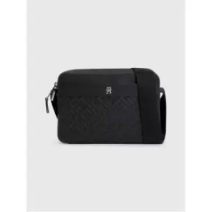 Tommy Hilfiger Th Monogram Pu Camera Bag - Black