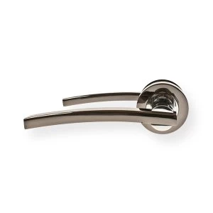 LocksOnline Modena Lever Handle Set on Round Rosette