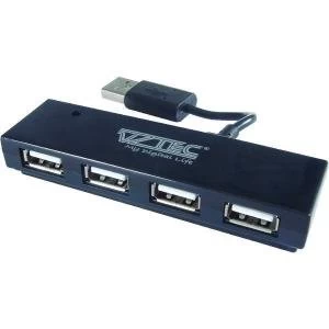 VZTEC USB 2.0 Hub 4-Port PC Power ed 25-0054