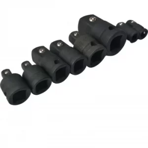 BlueSpot 8 Piece Combination Drive Impact Socket Adaptor Set Combination