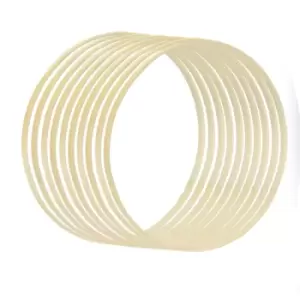 Bamboo Craft Rings - Set of 10 Pukkr