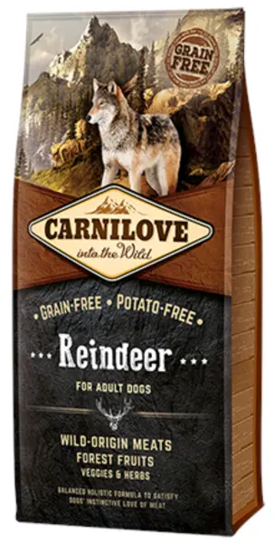 Carnilove Adult Reindeer Dog Food 12kg