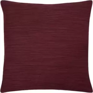 Evans Lichfield Dalton Cushion Cover (43cm x 43cm) (Wine)