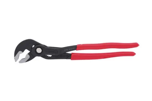 KS TOOLS 115.2010 Pipe Wrench / Water Pump Pliers 45 240, 25 Chrome Vanadium Steel