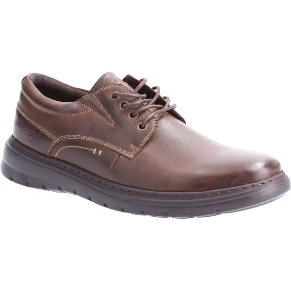 Hush Puppies Mens Triton Leather Lace Up Casual Shoes - UK 8