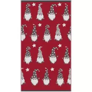 Fusion - Christmas Gonks Jacquard 100% Cotton 650gsm Hand Towel, Multi