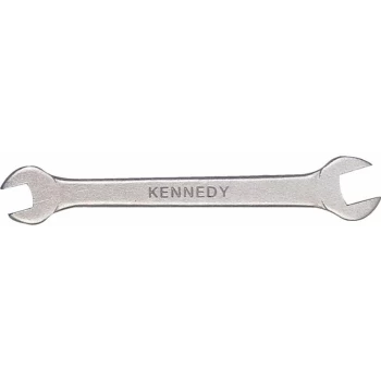 Kennedy - BA Open Ended Spanner, Double End, Chrome Vanadium Steel, 9BA X 11BA