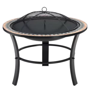 Fire Pit Sevilla Mosaic 86cm Round