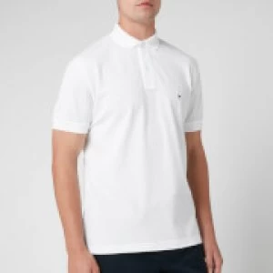 Tommy Hilfiger Mens Regular Fit Polo Shirt - White - XXL