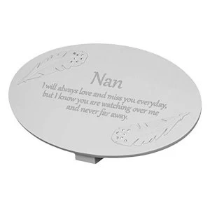 Thoughts of You Memorial Plaque - Nan