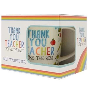 Thank You Teacher New Bone China Mug