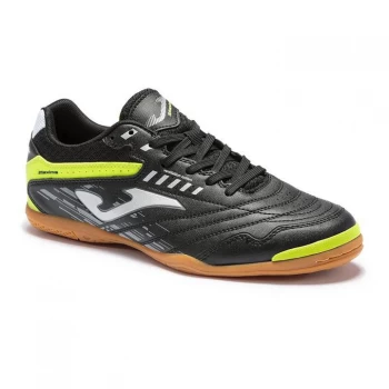 Joma Maxima Indoor Football Boots - Black/FluYellow