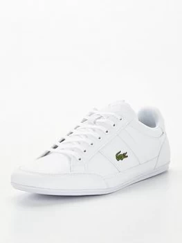 Lacoste Chaymon Bl21 Trainers - White, Size 7, Men