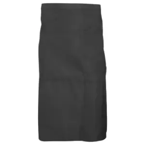 Dennys Adults Unisex Catering Waist Apron With Pocket (One Size) (Peat)