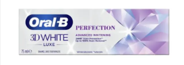 Oral B 3D White Luxe Perfection Toothpaste 75ml