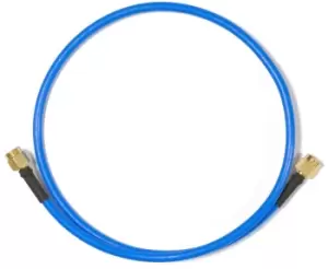 Mikrotik Flex-guide coaxial cable 0.5 m RPSMA Blue