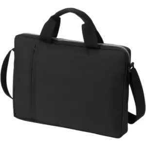 Bullet Tulsa 14Laptop Conference Bag (37 x 4 x 26.5 cm) (Solid Black)