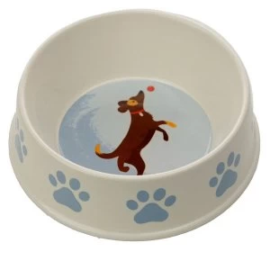 Bamboo Composite Catch Patch Dog Bowl