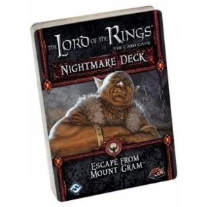 The Lord of the Rings The Card Game Escape From Mount Gram Nightmare Deck